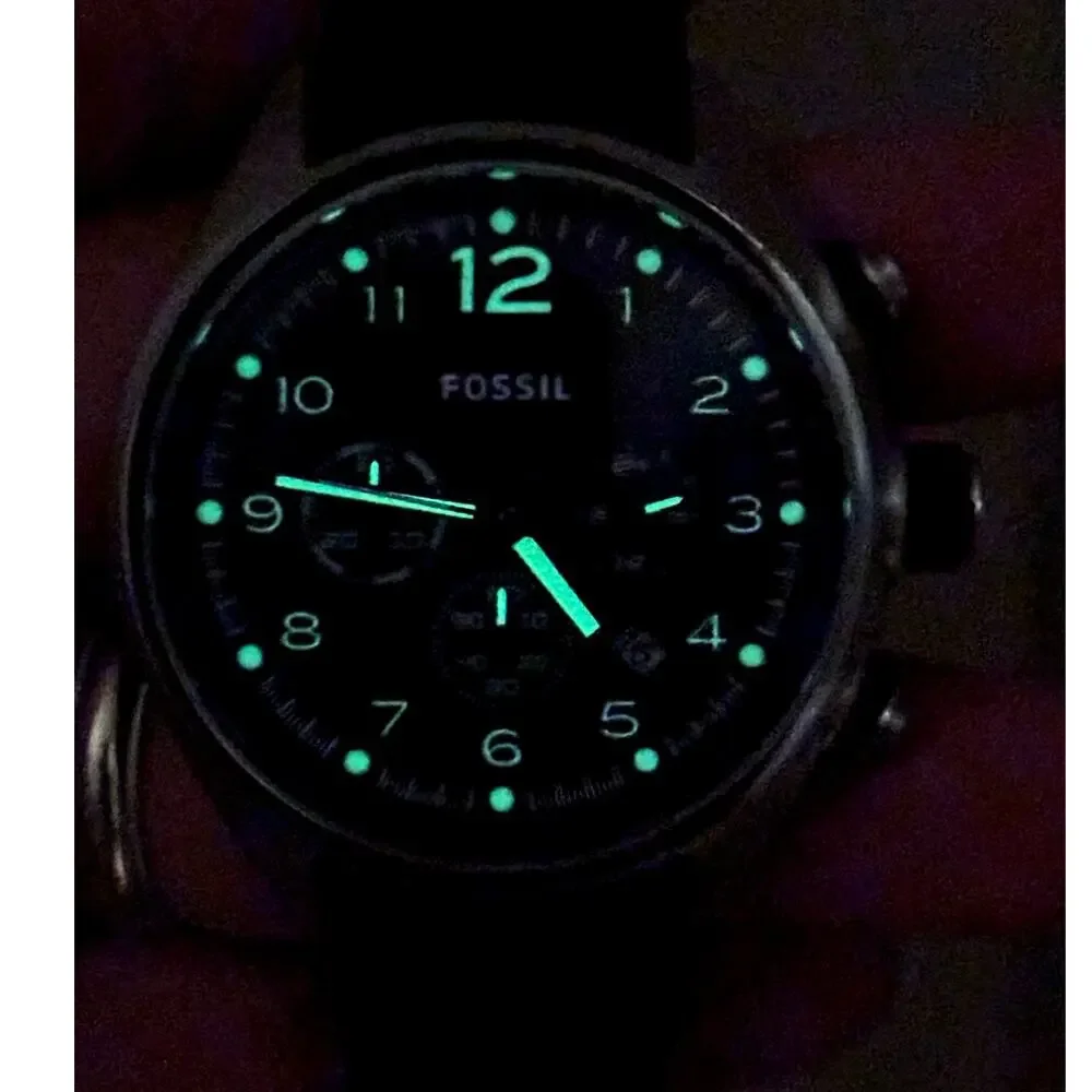 Fossil Flight CH2697 Chronograph Black Dial 46mm Men’s Watch